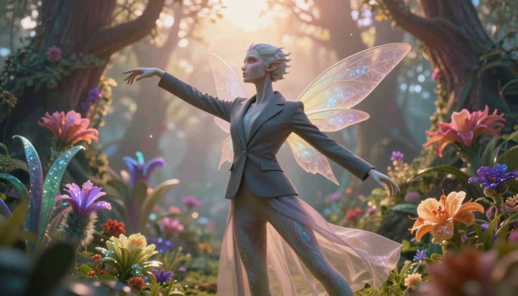 balancing human and fantasy anatomy